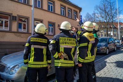 Ludwigsburg: Vermutlicher Dehnfugenbrand entpuppt sich als Fehlalarm
